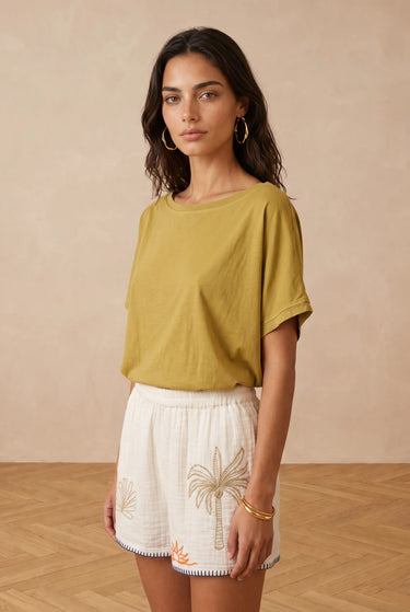 T Shirt Biba Moutarde MOUTARDE
