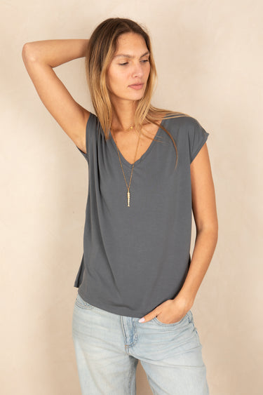 T Shirt Clara Anthracite ANTHRACITE