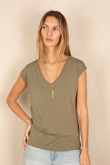 T Shirt Clara Kaki KAKI
