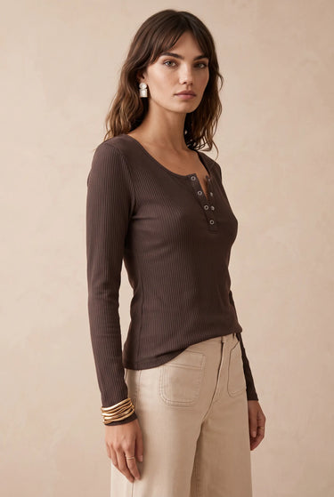 T Shirt Clemence Choco CHOCO