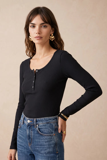 T Shirt Clemence Noir NOIR