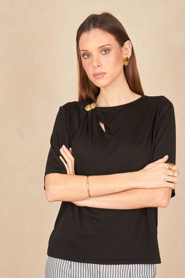 T Shirt Denise Noir NOIR