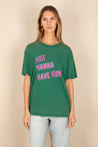 T Shirt Just Vert VERT