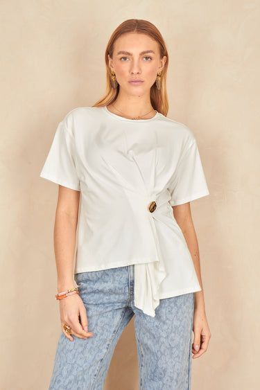 T Shirt Lenia Blanc BLANC