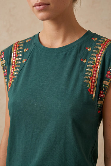 T Shirt Merlin Vert VERT