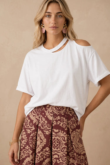 T Shirt Nancy Blanc BLANC