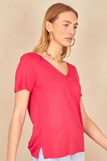 T Shirt Ocelia Framboise FRAMBOISE