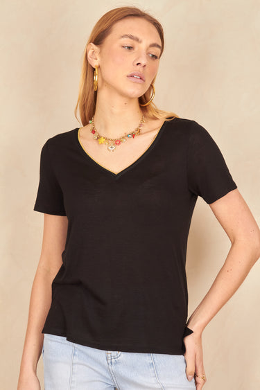 T Shirt Ocelia Noir NOIR