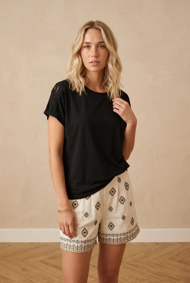T Shirt Salima Noir NOIR