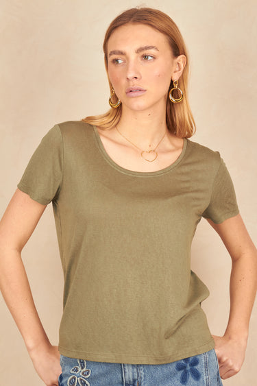 T Shirt Sophie Kaki KAKI