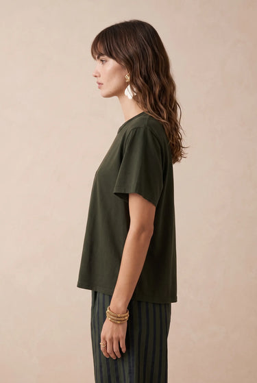 T Shirt Sylvia Olive OLIVE