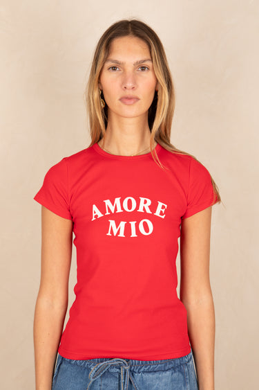 T Shirt Theo Rouge ROUGE