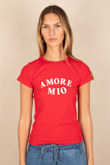 T Shirt Theo Rouge ROUGE