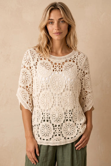 Top Cameron Beige BEIGE