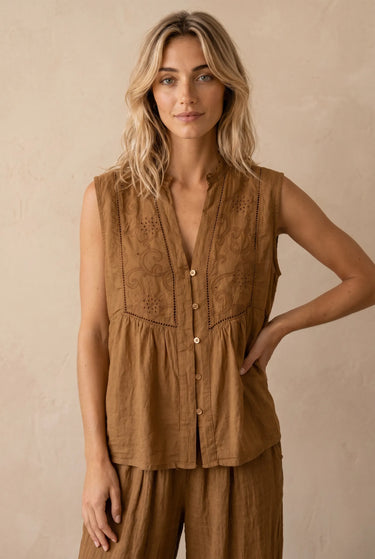Top Clementine Camel CAMEL
