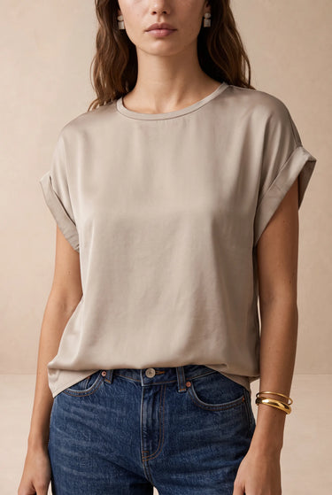 Top Emy Beige BEIGE