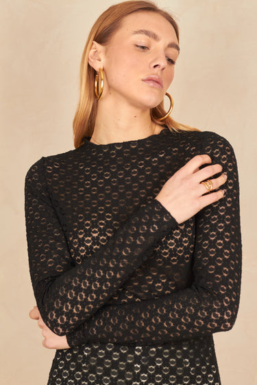 Top Hugo Noir NOIR