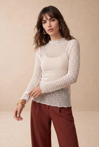 Top Noemie Ecru ECRU