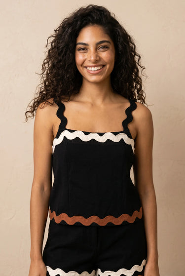 Top Soline Noir NOIR