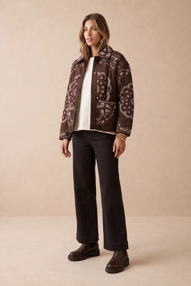 Veste Alex Imp Choco IMP CHOCO