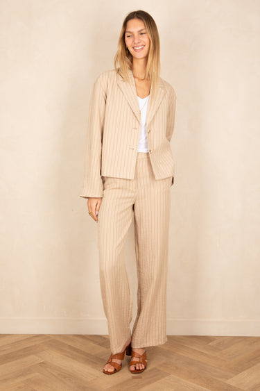 Veste Blandine Beige Raye BEIGE RAYE