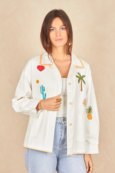 Veste Louane Blanc/B BLANC/B
