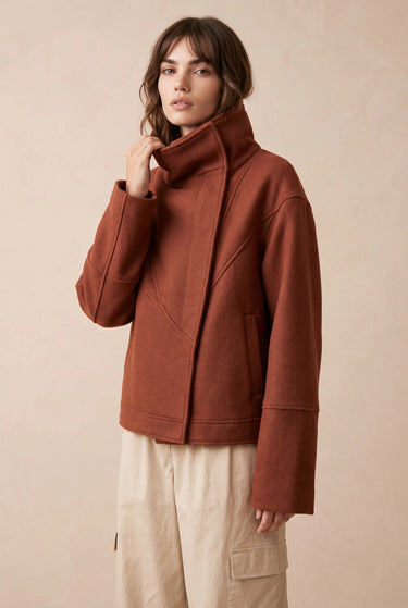 Veste Mirana Brique BRIQUE
