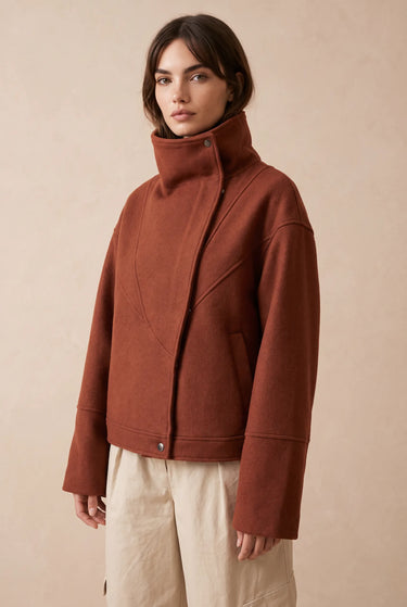 Veste Mirana Brique BRIQUE
