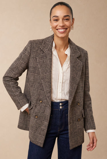 Veste Rachel Choco/Pdp CHOCO/PDP