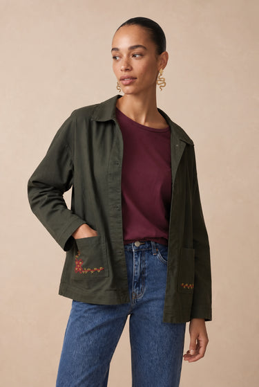 Veste Selena Kaki KAKI
