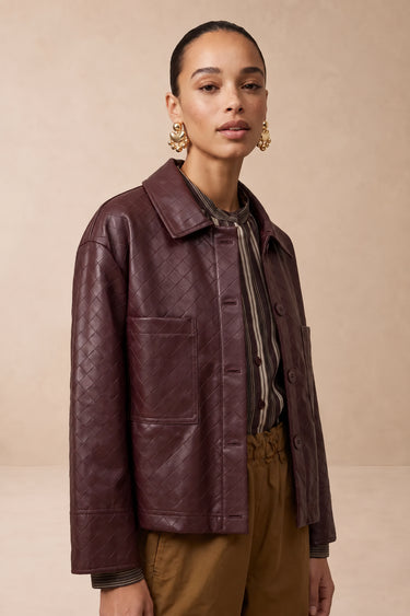 Veste Sheila Bordeaux BORDEAUX