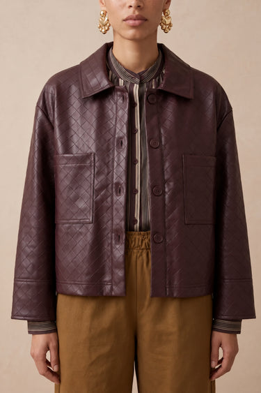 Veste Sheila Bordeaux BORDEAUX