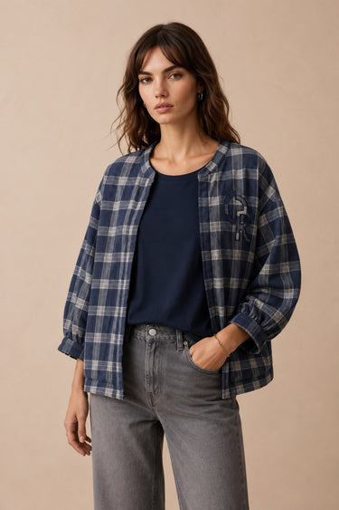 Veste Solene C/Bleu C/BLEU