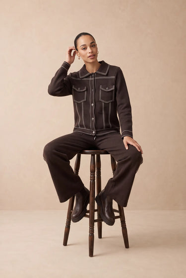 Veste Tisha Choco CHOCO