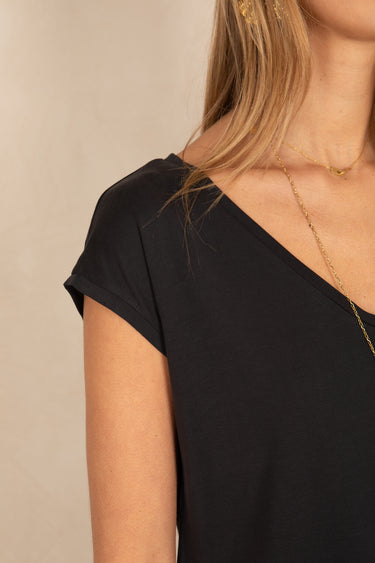 T Shirt Clara Noir