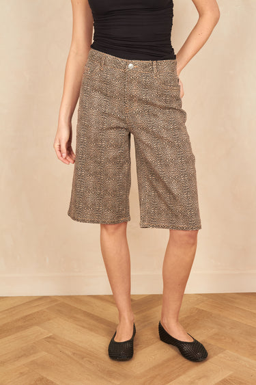 Bermuda Gaby Beige/Leo BEIGE/LEO