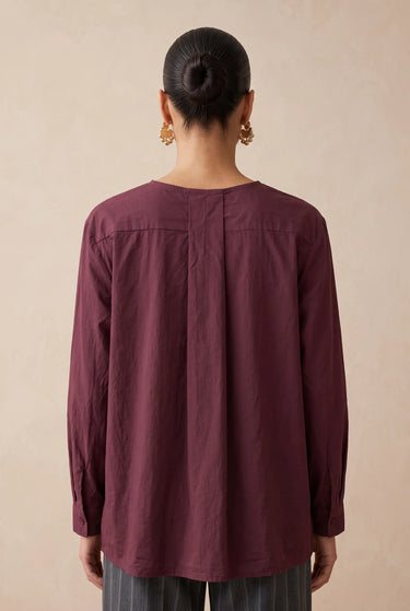 Blouse Blandine Bordeaux BORDEAUX