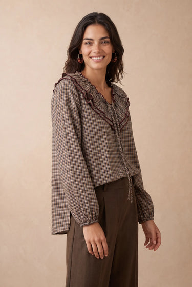Blouse Bruges C/Bordeaux C/BORDEAUX