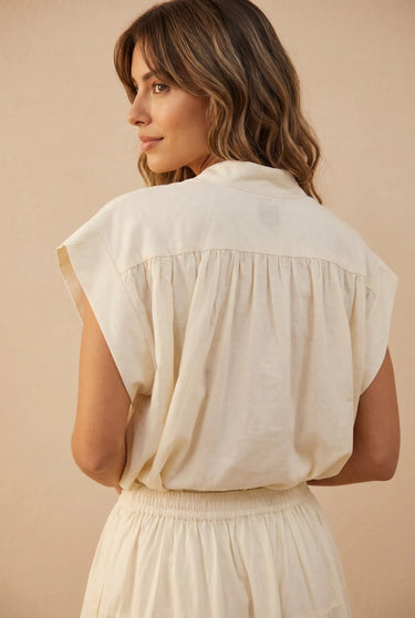 Blouse Estelle Creme/B CREME/B