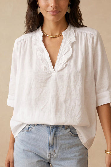 Blouse Layton/Uni Blanc BLANC