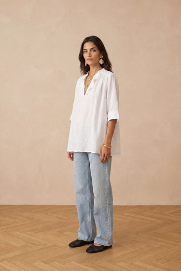 Blouse Layton/Uni Blanc BLANC