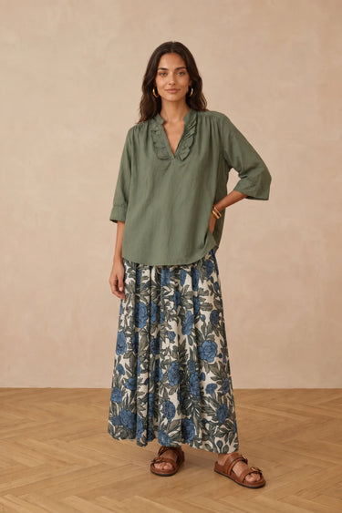 Blouse Layton/Uni Kaki KAKI