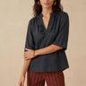 Blouse Layton/Uni Noir NOIR