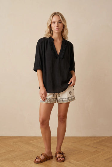 Blouse Tania Noir NOIR