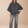 Cape Sabrina Gris GRIS