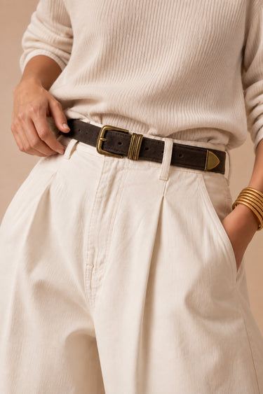 Ceinture Louna Marron MARRON
