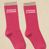Chaussette Amour Rose/Beige ROSE/BEIGE