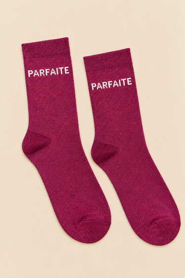 Chaussette Parfaite Cerise CERISE