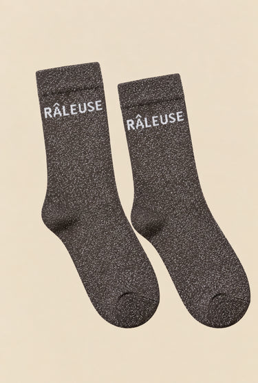 Chaussette Raleuse Taupe/Lurex TAUPE/LUREX