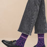 Chaussette Raleuse Vin/Lurex VIN/LUREX